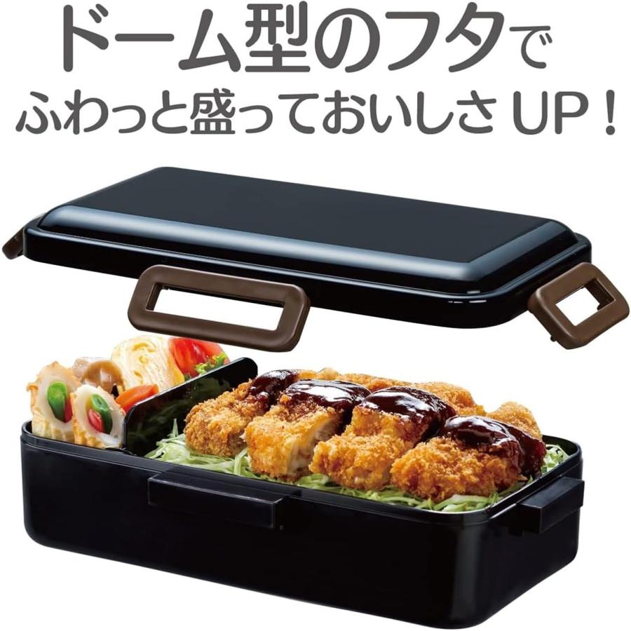 スケーター SKATER 抗菌 ふんわり盛れる ドーム型フタ 弁当箱 830ml