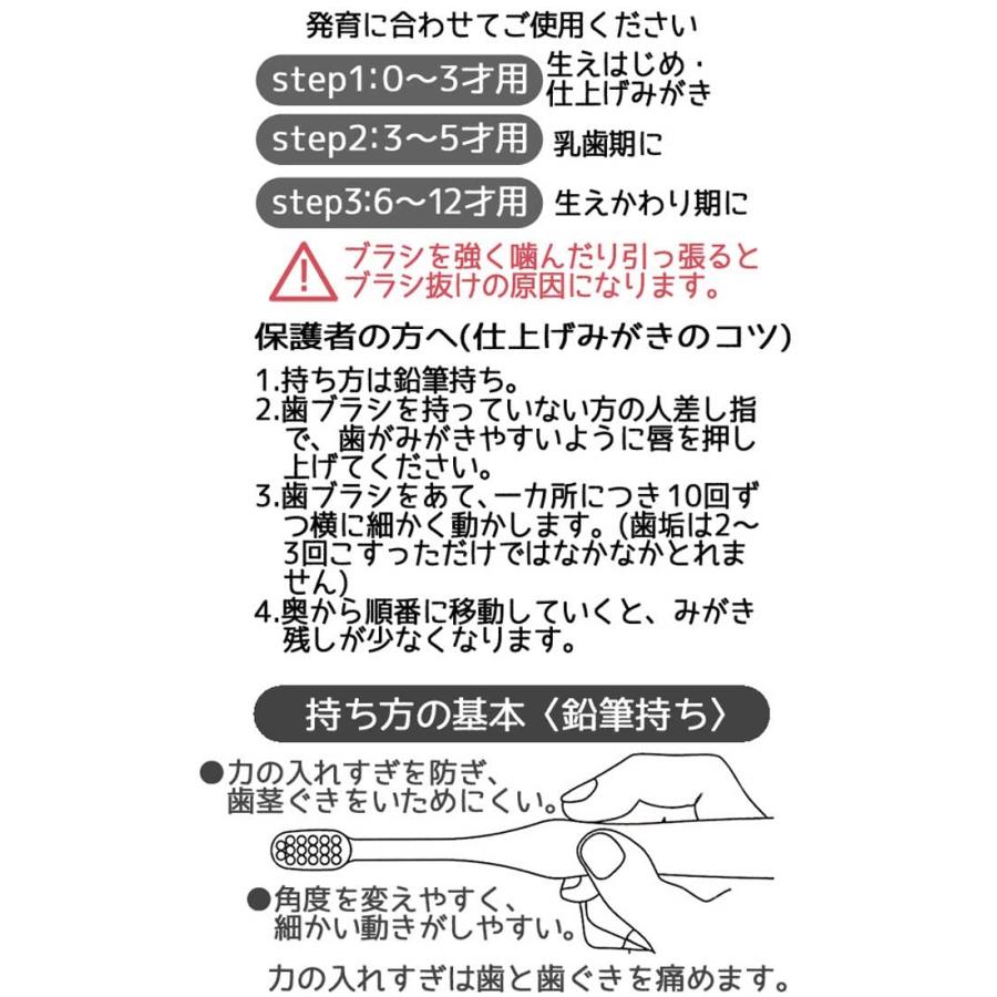 SKATER スケーター 歯ブラシ 小学生用 6-12才 やわらかめ セサミストリート 15.5cm TB6S-A (母の日 プレゼント 入園祝い 入学祝い 入園特集 入学特集 入園準備)｜donguri-tree｜06