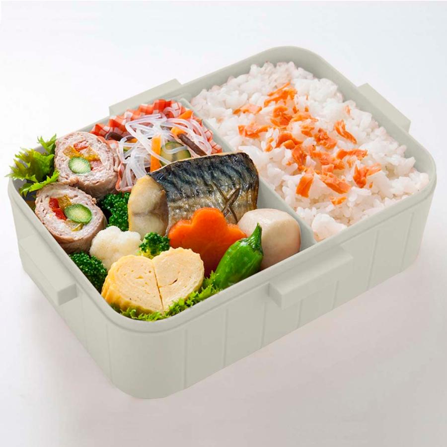 スケーター SKATER 弁当箱 くすみグレー 650ml 4点ロック 女性用 スケーター SKATER 弁当箱 くすみグレー 650ml 4点ロック 女性用