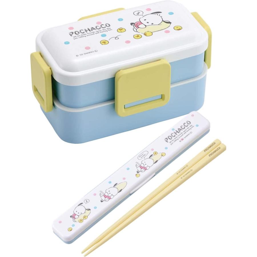 SKATER スケーター 箸 箸箱 セット ポチャッコ のんびり 18cm 抗菌 大人用 日本製 ABC3AG-A (プレゼント 入学特集 入園準備 入学準備 保育園 幼稚園 小学校) | スケーター | 05
