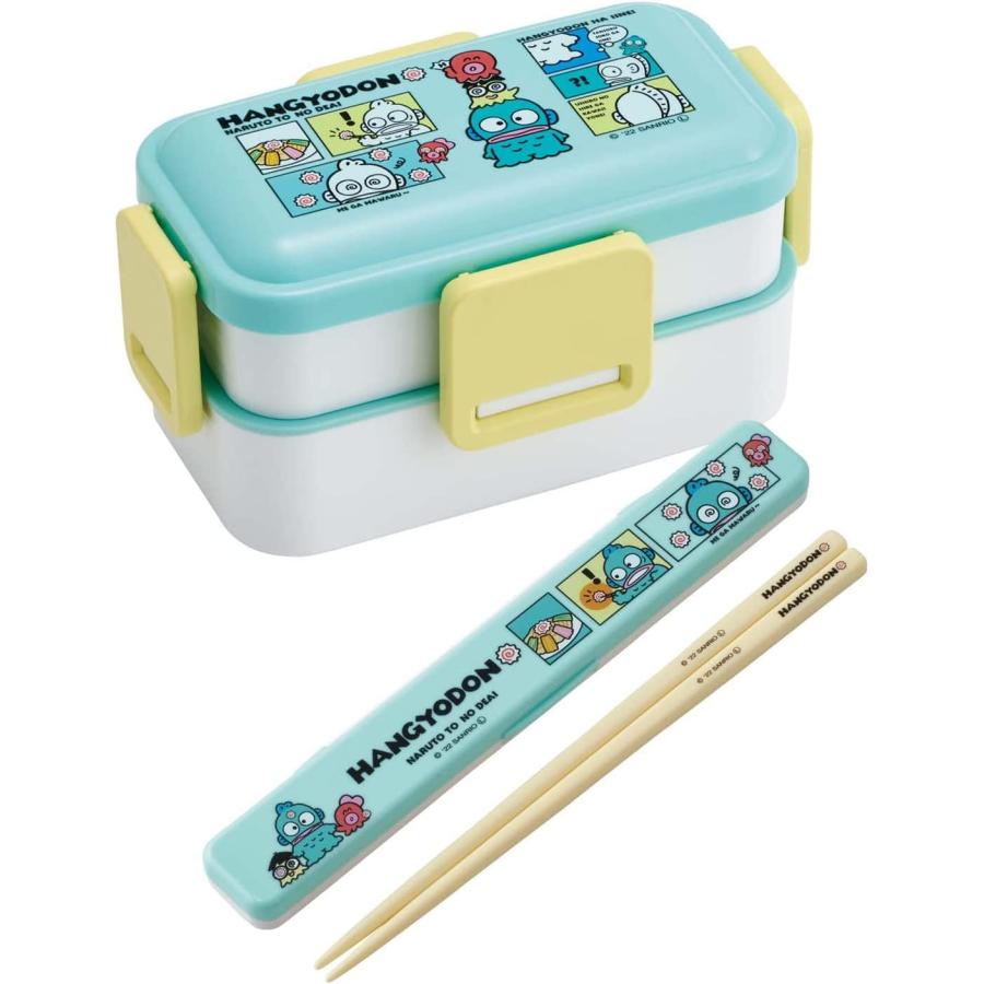 SKATER スケーター 箸 箸箱 セット はんぎょどん コミック 18cm 抗菌 大人用 日本製 ABC3AG-A (プレゼント 入学特集 入園準備 入学準備 保育園 幼稚園 小学校) | スケーター | 05