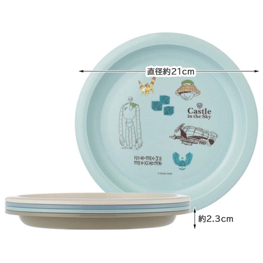 スケーター SKATER プレート 4枚セット プラスチック製 皿 21cm 天空の
