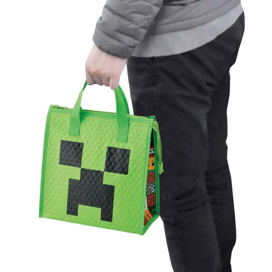 スケーター SKATER ランチバッグ 不織布 保冷バッグ Minecraft マイン