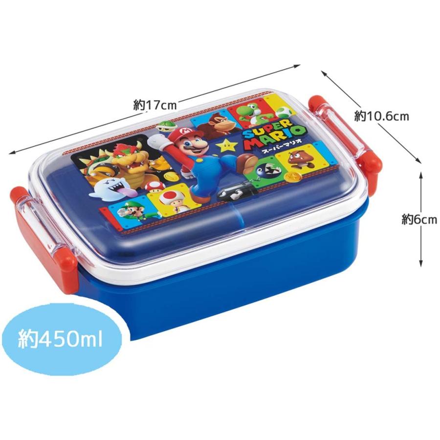 スケーター SKATER 弁当箱 450ml スーパーマリオ 23 抗菌 子供用 日本