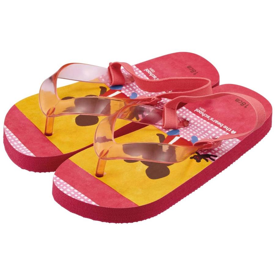 SKATER スケーター キッズ ビーチサンダル くまのがっこう 18cm SDBE18-A (プレゼント 入園祝い 入学祝い 入学特集 入学準備 子供 女の子 小学生) | スケーター | 01