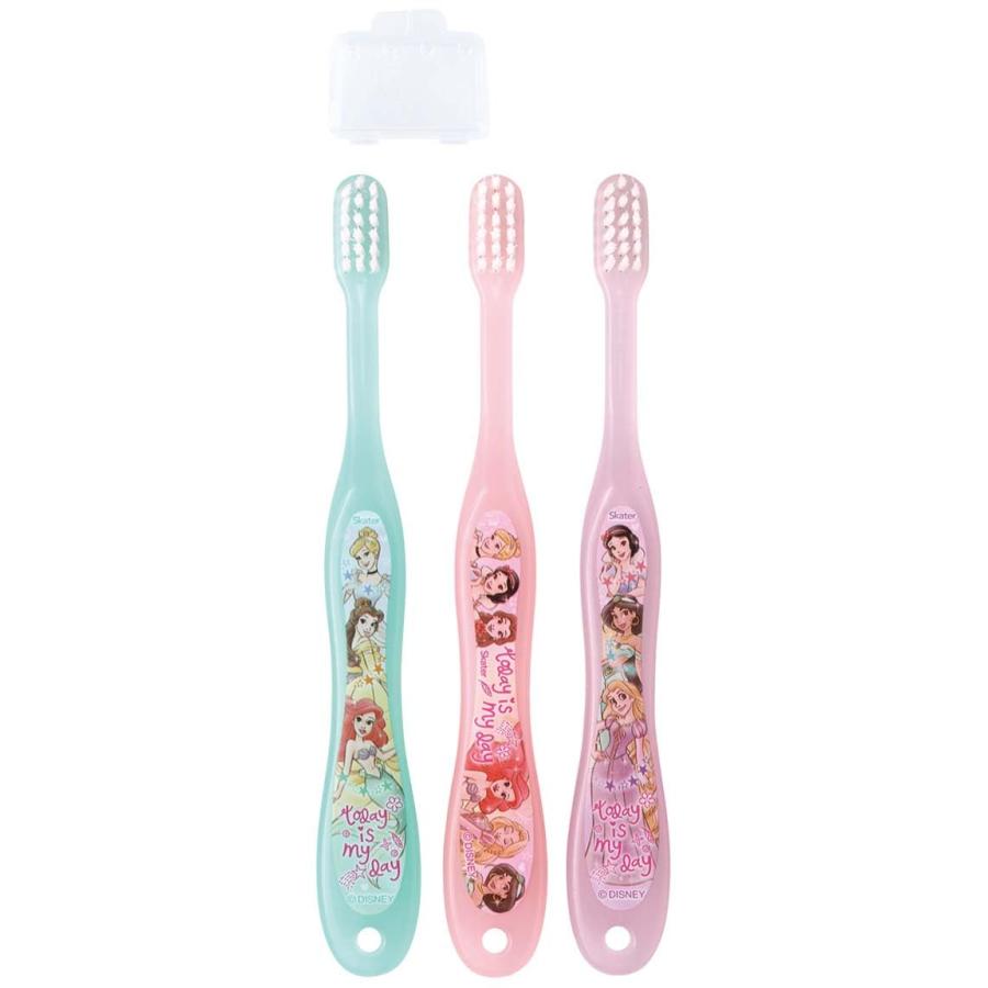 スケーター SKATER 歯ブラシ 14cm 園児用 3-5才 やわらかめ 3本入