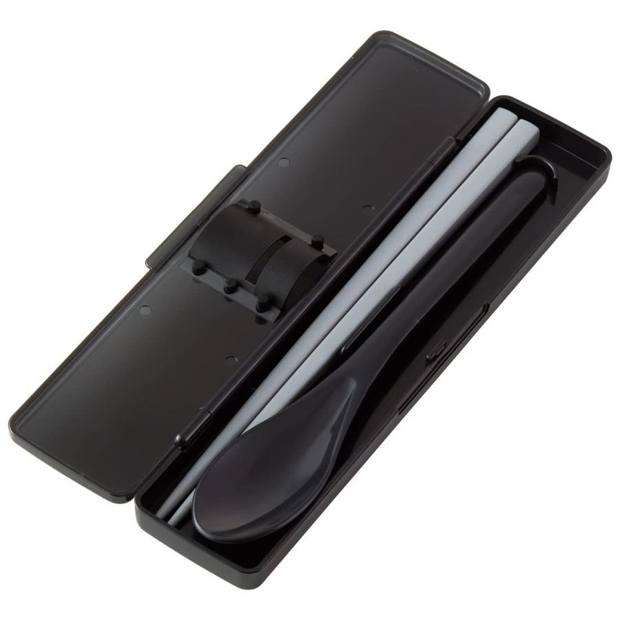 SKATER スケーター コンビセット 抗菌 箸 スプーン セット 箸21cm リッチブラック CCS45SAAG-A (プレゼント 入園祝い 入学祝い 子供 女の子 小学生) | スケーター | 02