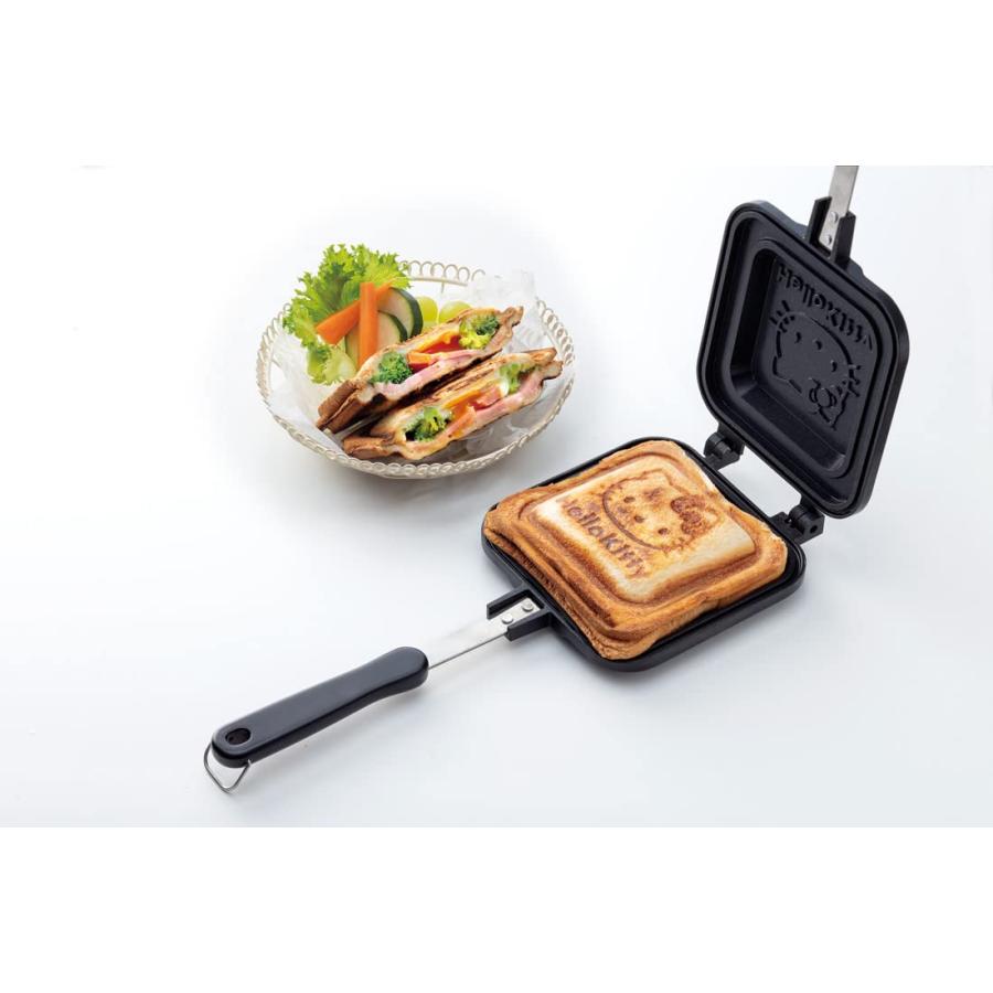 スケーター SKATER ホットサンドメーカー かわいい焼き上がり 直火