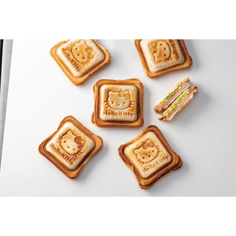 スケーター SKATER ホットサンドメーカー かわいい焼き上がり 直火