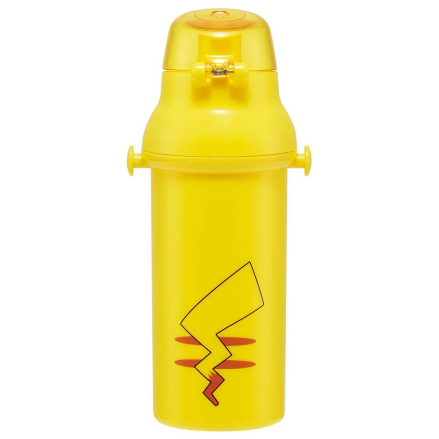 SKATER スケーター 水筒 ポケットモンスター ピカチュウ フェイス 480ml 子供用 抗菌 プラスチック製 日本製 PSB5SANAG-A (プレゼント 入学祝い 入学準備) | スケーター | 04