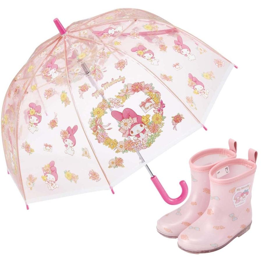 SKATER スケーター レインブーツ シューズ 長靴 子供用 マイメロディ サンリオ 反射テープ付 15cm RIBT15-A (父の日 プレゼント 入園祝い 入学祝い 子供 女の子) | スケーター | 05