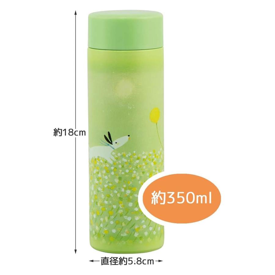 スケーター SKATER マグボトル 葉祥明 350ml 超軽量 ステンレス 水筒