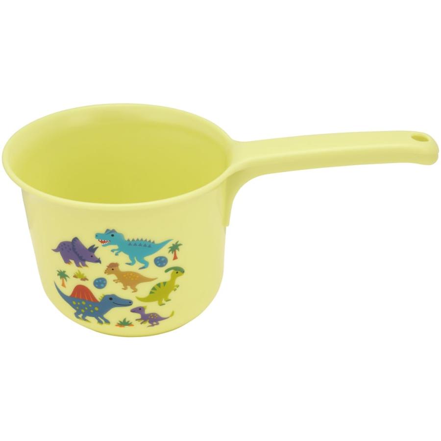 SKATER スケーター ベビー バス お湯かけ ジョーロ 手桶 湯桶 子供用 ディノサウルス ピクチャーブック BS25JR-A (プレゼント 入園祝い 入学祝い 保育園 子供) | スケーター | 02