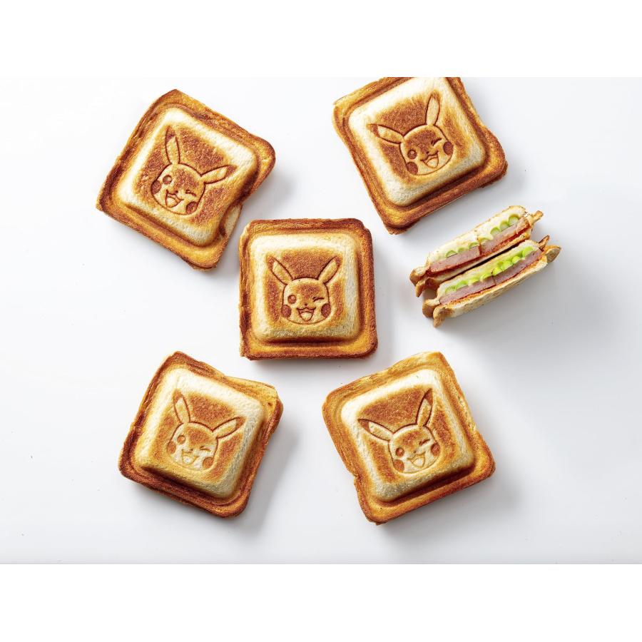 スケーター SKATER ホットサンドメーカー かわいい焼き上がり 直火