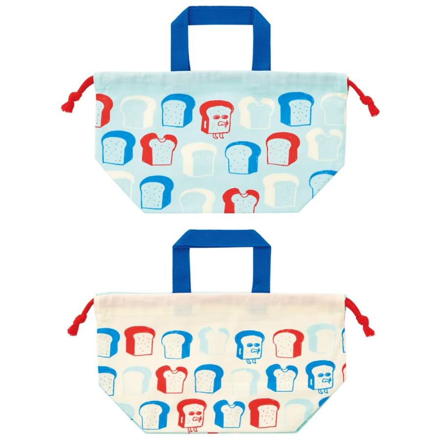 SKATER スケーター パンどろぼう KB7 ランチ巾着 (プレゼント 入園祝い 入学祝い 入園準備 保育園 小学校 子供 小学生 かわいい おしゃれ お返し) | スケーター | 01