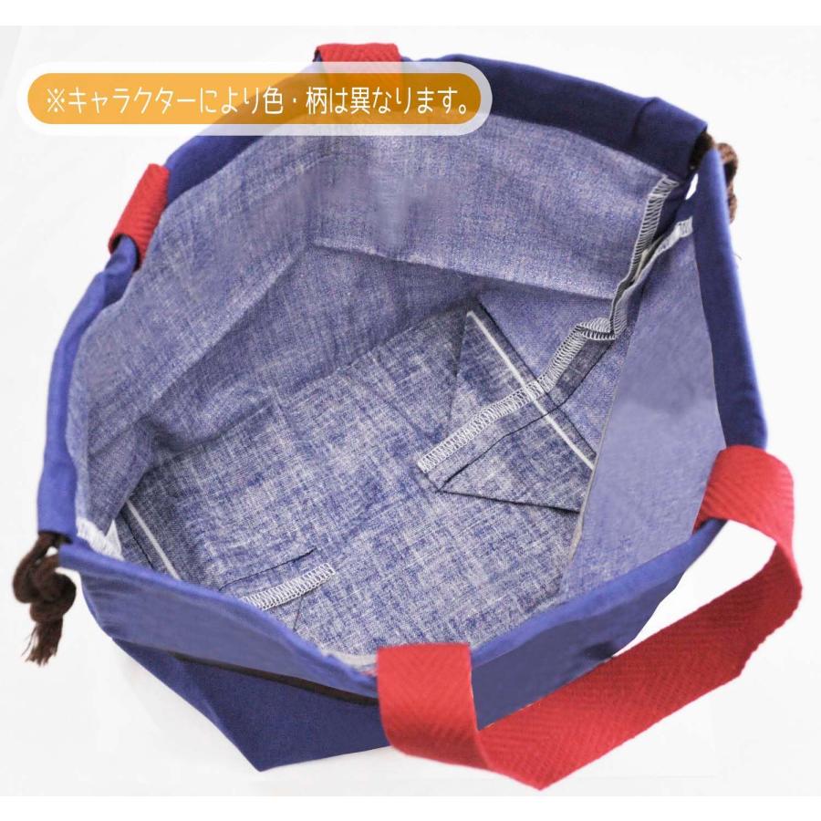 SKATER スケーター パンどろぼう KB7 ランチ巾着 (プレゼント 入園祝い 入学祝い 入園準備 保育園 小学校 子供 小学生 かわいい おしゃれ お返し) | スケーター | 04