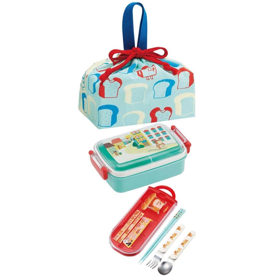 SKATER スケーター パンどろぼう KB7 ランチ巾着 (プレゼント 入園祝い 入学祝い 入園準備 保育園 小学校 子供 小学生 かわいい おしゃれ お返し) | スケーター | 06