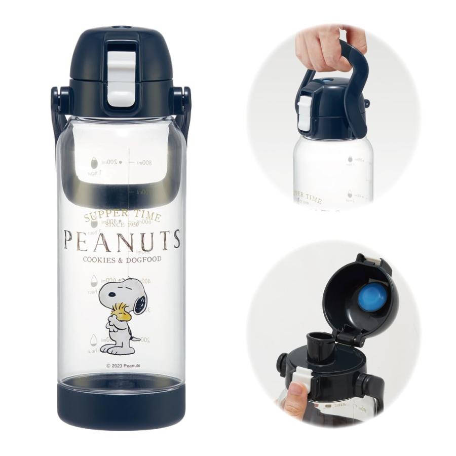 スケーター SKATER ドリンクマーカーボトル 1L 飲んだ量がひと目