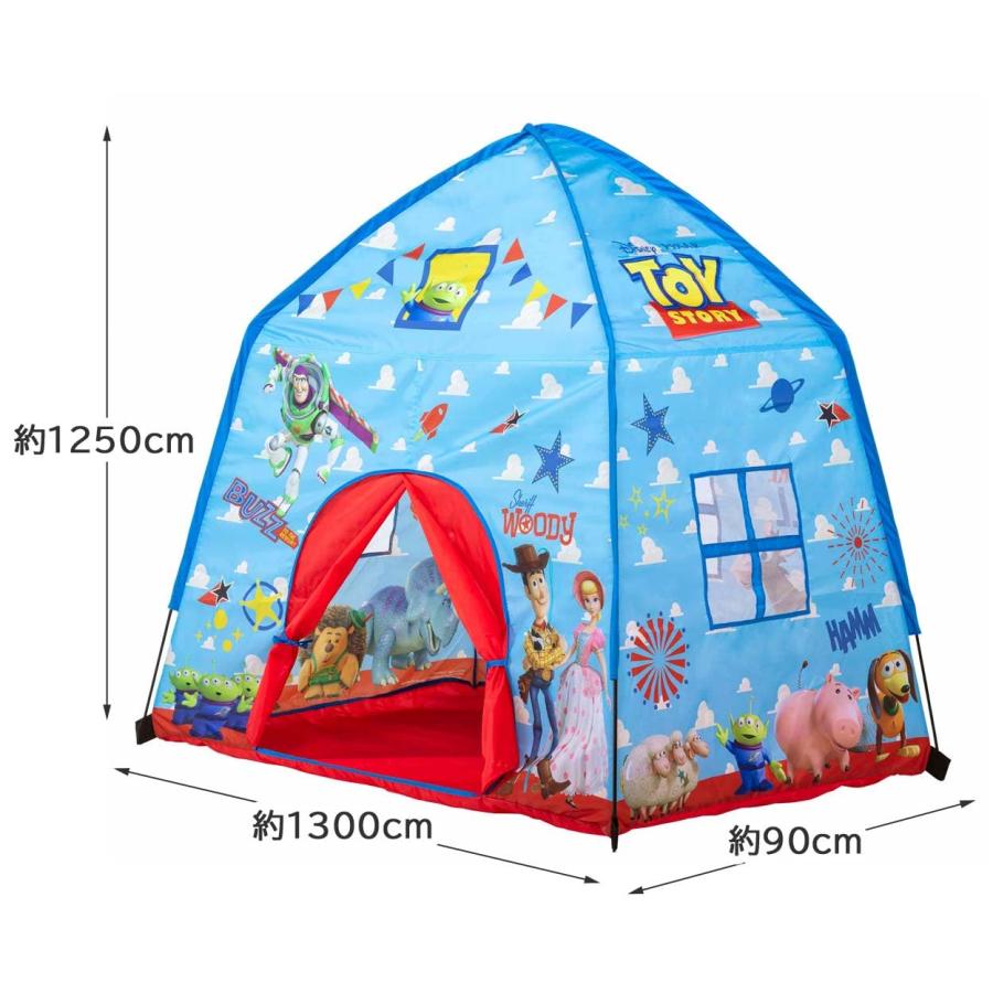 SKATER スケーター キッズ テント 屋内専用 おうち プレイスペース ディズニー トイ ストーリー 子供 遊び場 室内 TENT1 (プレゼント 入園祝い 入学祝い 女の子) | スケーター | 05