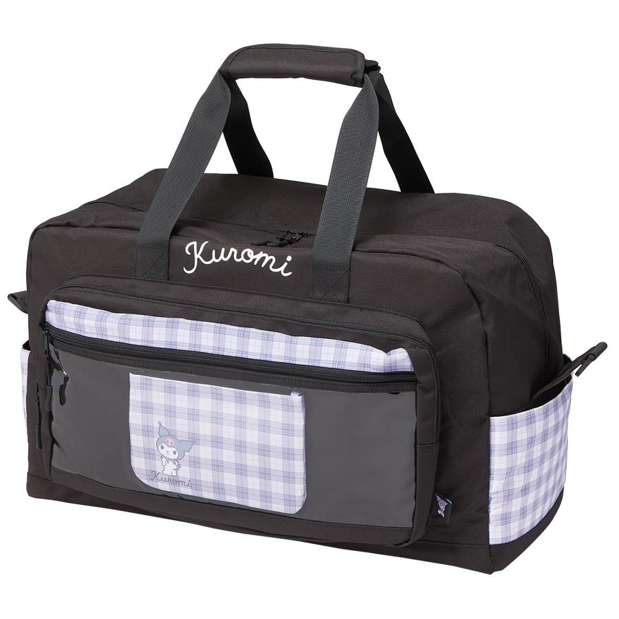 SKATER スケーター ポーチ付 ボストン バッグ クリアポケット サンリオ クロミ ZBTB1-A (プレゼント 子供 女の子 かわいい おしゃれ お返し キャラクター) | スケーター