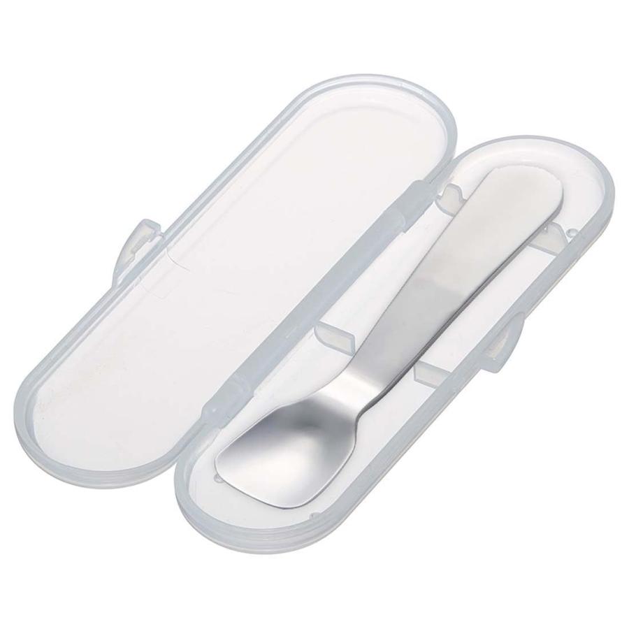 SKATER スケーター アルミ製スプーン 専用ケース 抗菌加工 ベーシック SA1CAG-A (プレゼント 入園祝い 入学祝い 子供 かわいい おしゃれ お返し) | スケーター | 05