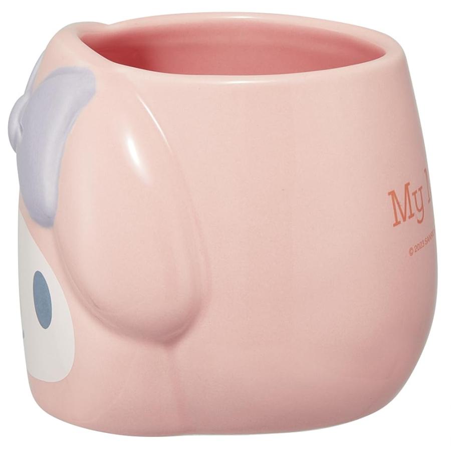 スケーター SKATER 陶器 マグカップ 390ml ダイカット マイメロディ