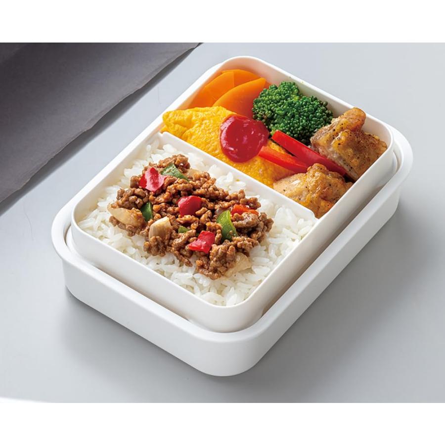 スケーター SKATER スチームの力で加熱する お弁当箱 550ml 抗菌加工