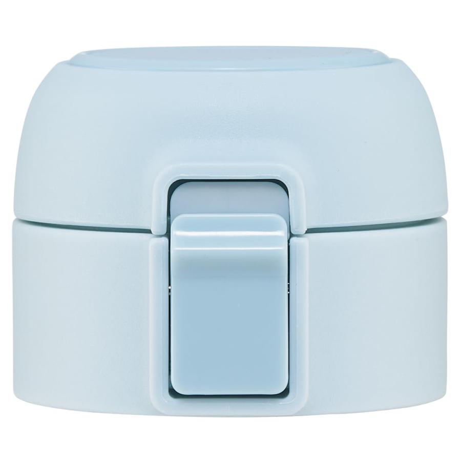 SKATER スケーター ステンレス マグボトル STOT3 STOT5 用 交換キャップユニット 水色 フタパッキン 飲み口パッキン P-STOT3 5-CU-A (プレゼント 子供 女の子) | スケーター