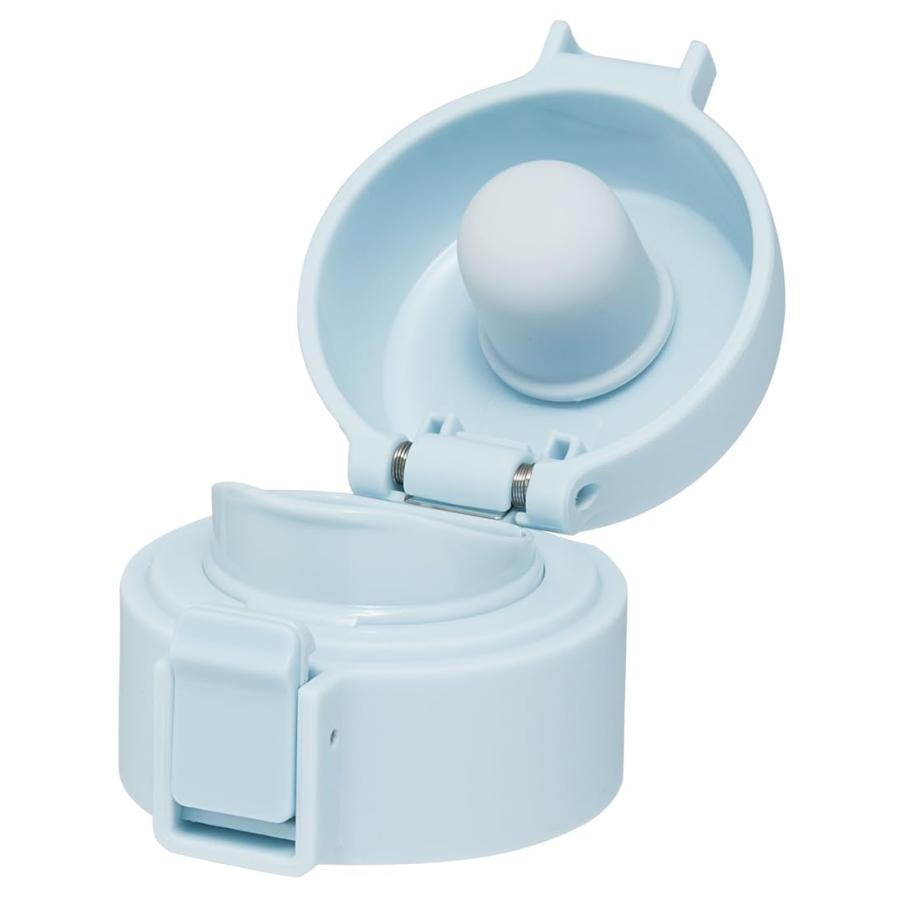 SKATER スケーター ステンレス マグボトル STOT3 STOT5 用 交換キャップユニット 水色 フタパッキン 飲み口パッキン P-STOT3 5-CU-A (プレゼント 子供 女の子) | スケーター | 01