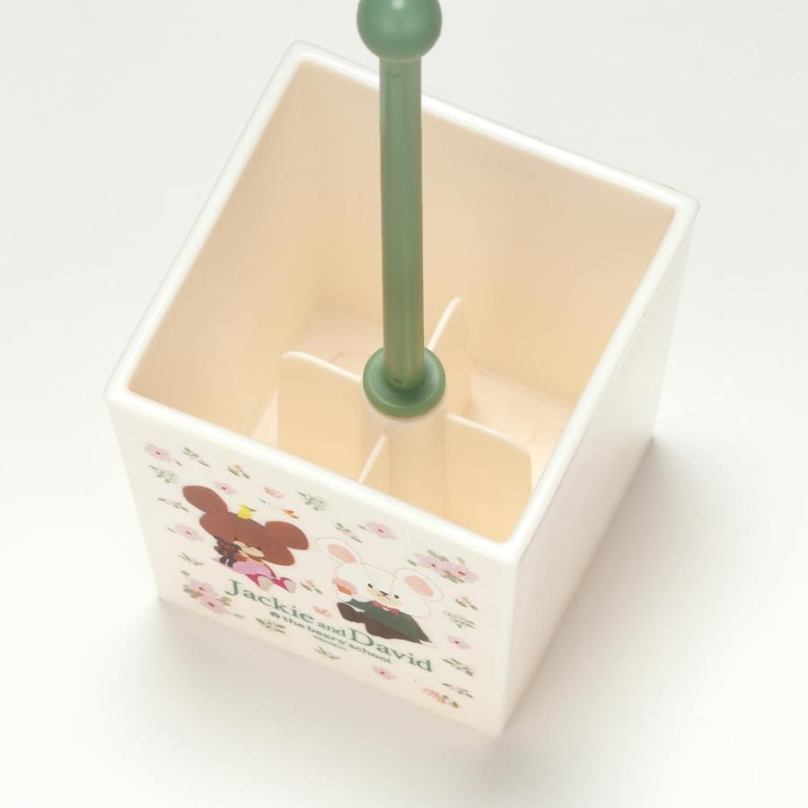 SKATER スケーター コンパクト ペンスタンド くまのがっこう KTH1-A (プレゼント 入園祝い 入学祝い 入学特集 子供 女の子 かわいい おしゃれ お返し) | スケーター | 03