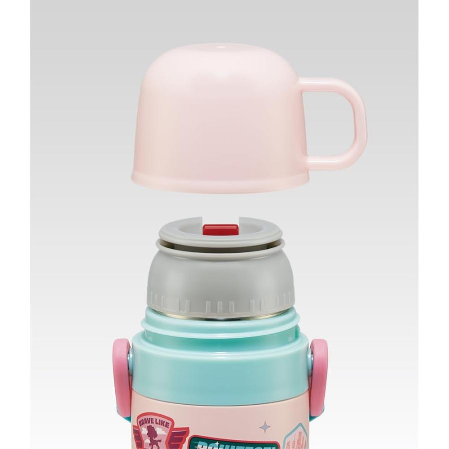 スケーター SKATER 子供用 ステンレス 水筒 2way 直飲み 470ml スケーター SKATER 子供用 ステンレス 水筒 2way 直飲み 470ml