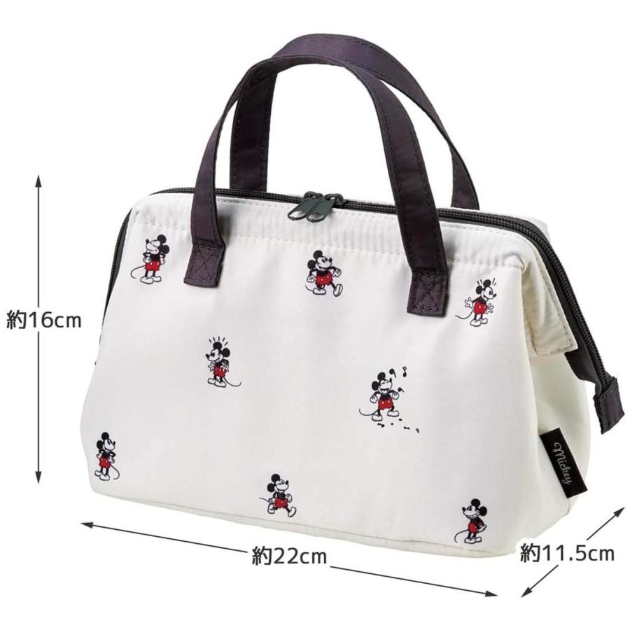 SKATER スケーター 保冷 がま口 ランチバッグ ディズニー ミッキーマウス KGA1 (プレゼント 子供 女の子 小学生 かわいい おしゃれ お返し) | スケーター | 07