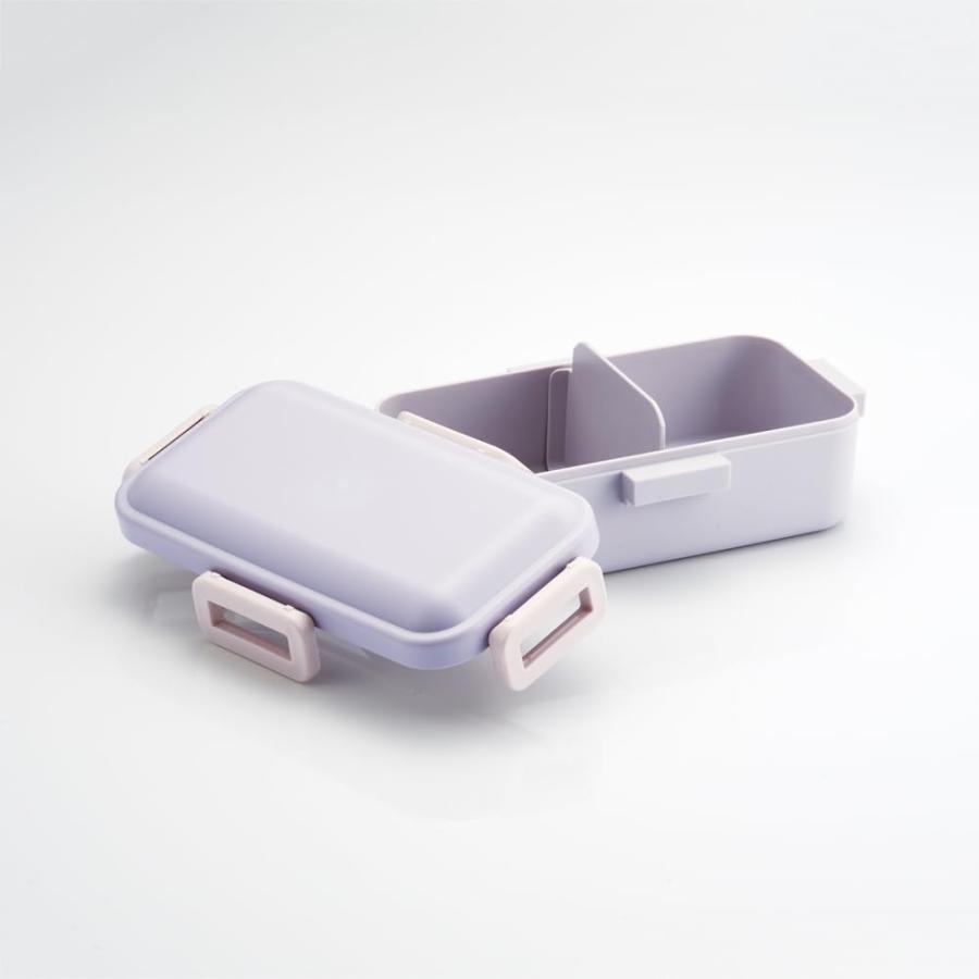 SKATER スケーター バイオマス 弁当箱 ランチボックス 530ml ドーム型フタ 食洗機対応 電子レンジ対応 日本製 セピアラベンダー PFLB6B (プレゼント 子供) | スケーター | 03