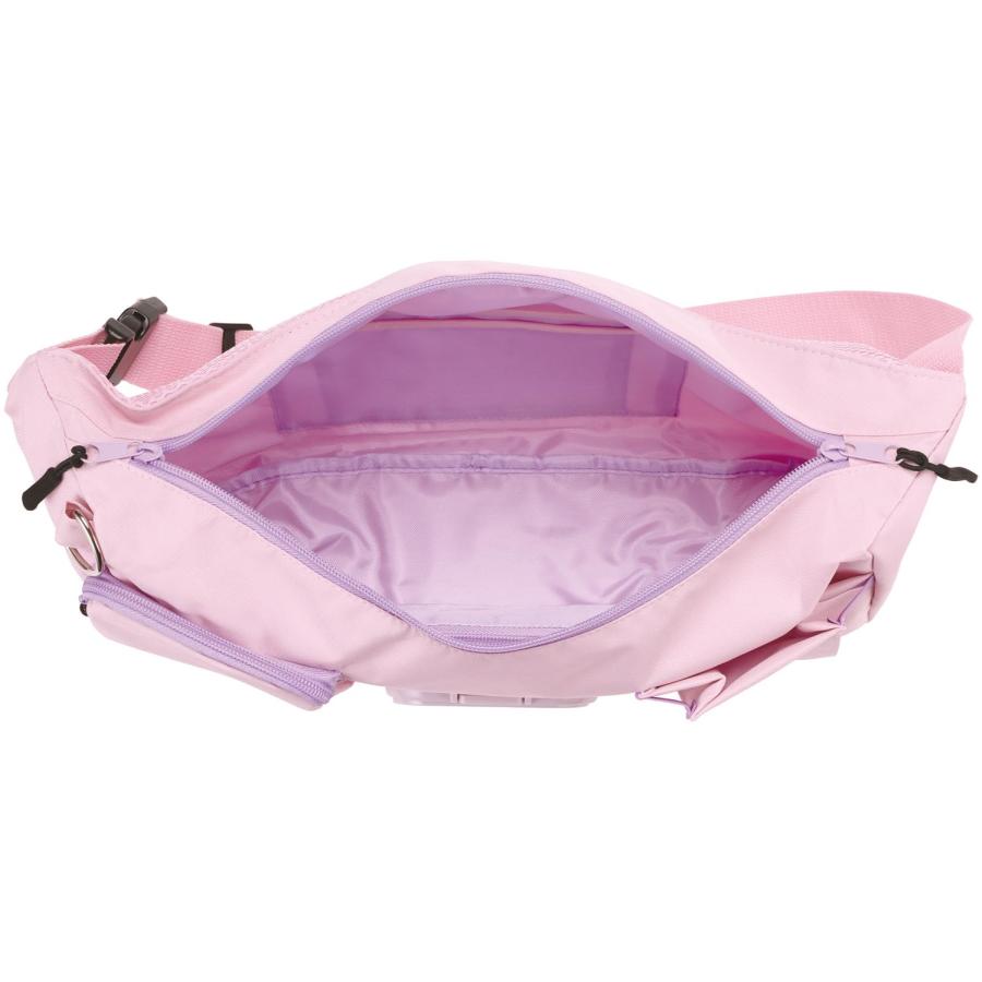 SKATER スケーター ウェットシート ポケット付 散歩 バッグ 鞄 ボディバッグ ウエストバッグ ペット 犬 サンリオ マイメロディ PTBG1-A (イヌ プレゼント 子供) | スケーター | 03