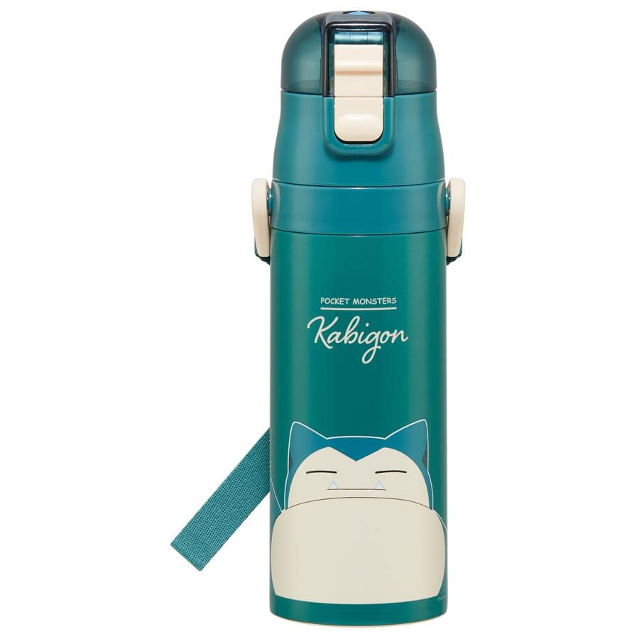 SKATER スケーター 子供用 ステンレス 水筒 直飲み 470ml ポケモン カビゴン 24 保冷専用 waterbottle スポーツボトル キッズ 子供 こども 水瓶 SDC4 | スケーター