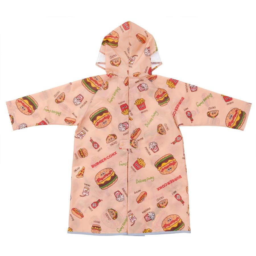SKATER スケーター 子供用 レインコート ランドセル リュックを背負ったまま脱着できる 適応身長110〜125cm バーガーフレンズ RACO1M (プレゼント 子供) | スケーター | 03