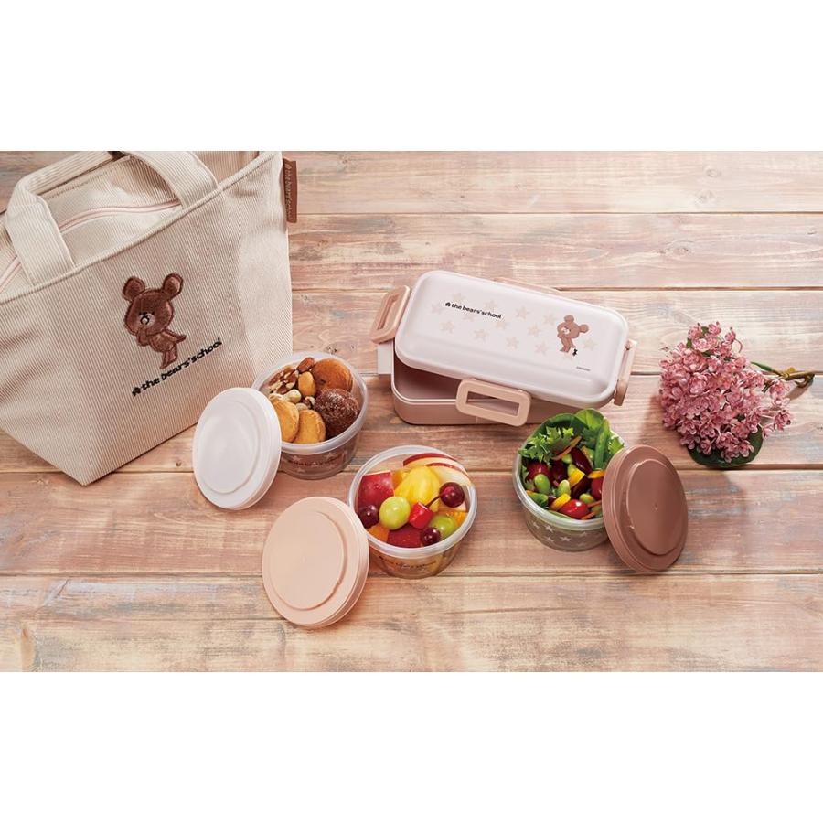 スケーター SKATER 保存容器 3個セット 240ml おかず入れ くまのがっ