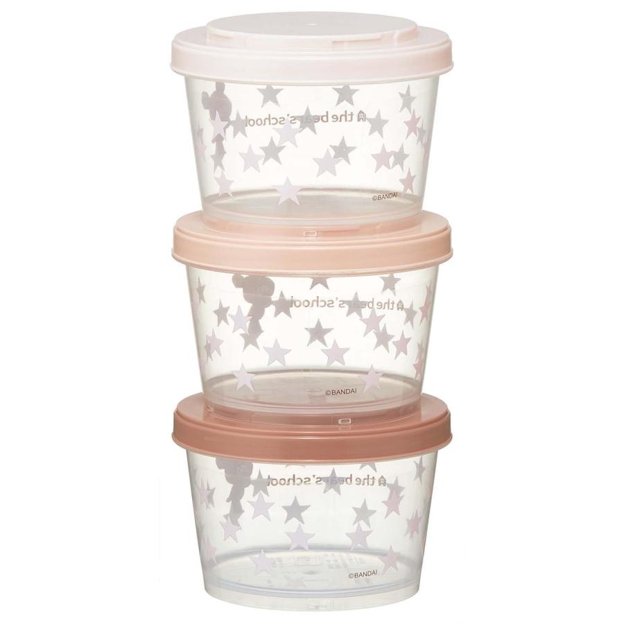 スケーター SKATER 保存容器 3個セット 240ml おかず入れ くまのがっ