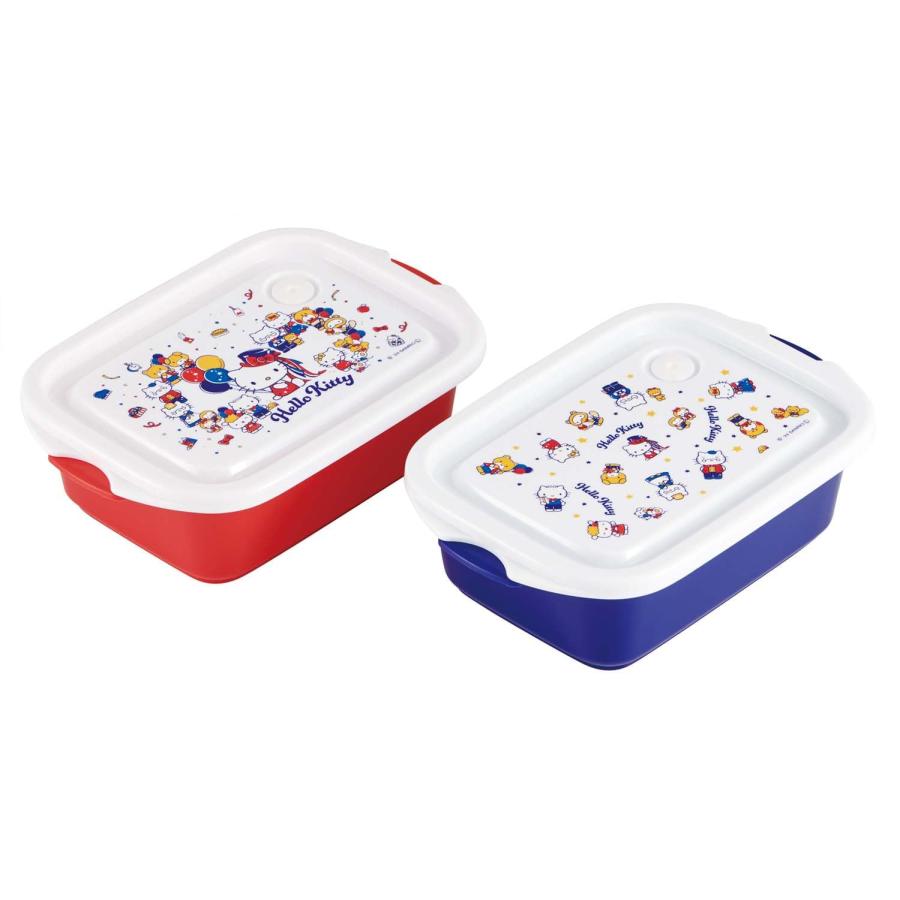 スケーター SKATER シール容器 500ml 2P 抗菌 保存容器 サンリオ スケーター SKATER シール容器 500ml 2P 抗菌 保存容器 サンリオ