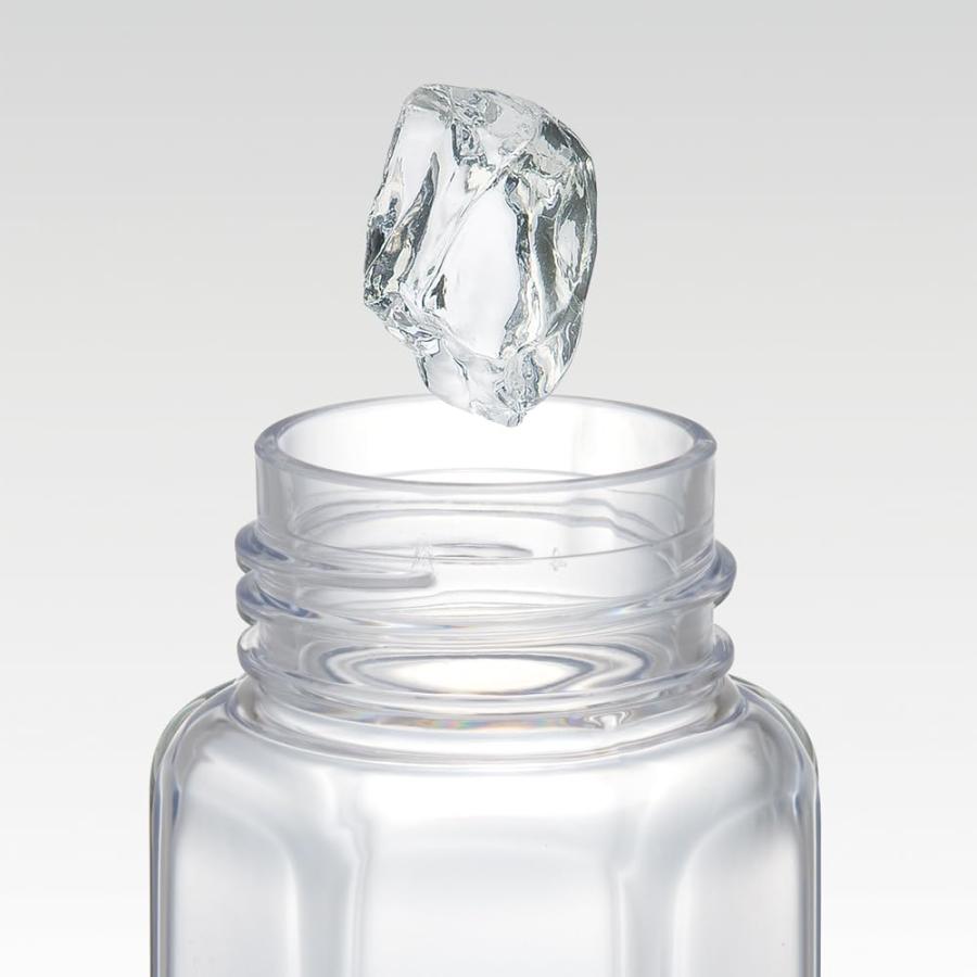 SKATER スケーター 持ちやすい 六角形 水筒 プラスチック 250ml ブロー ボトル 大人 キッズ 子供 直飲み 透明 軽量 こども クリア マイボトル サンリオ クロミ | スケーター | 03