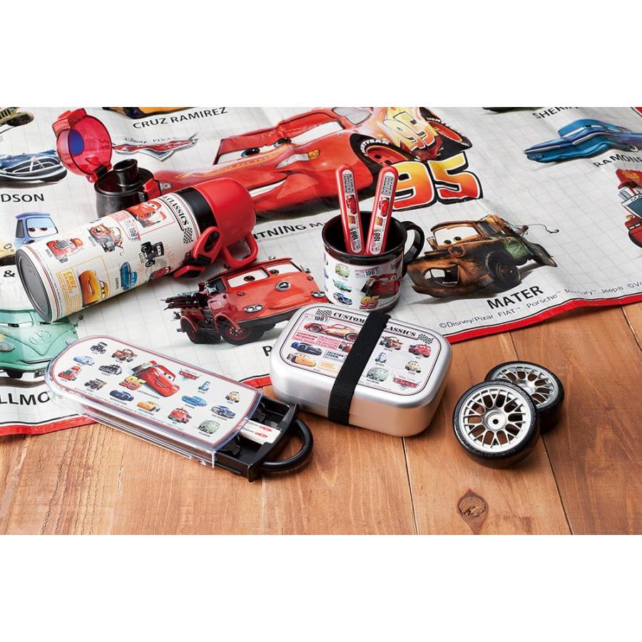 SKATER スケーター 子供用 お弁当 トリオセット 箸 スプーン フォーク カトラリー 抗菌 加工 日本製 ディズニー カーズ 25 TACC2AG (プレゼント 入学祝い) | スケーター | 06