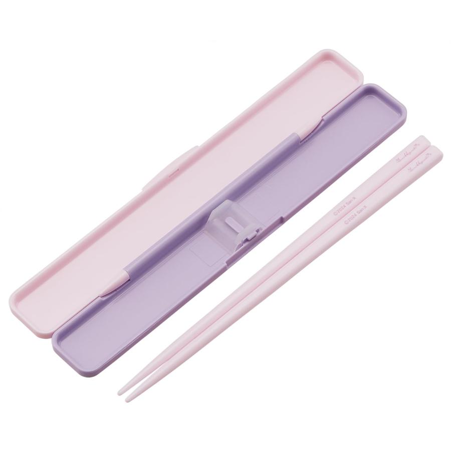 SKATER スケーター 箸 箸箱 セット 18cm 日本製 抗菌 銀イオン Ag+ 大人用 すみっコぐらし おまじない ABC3AG (プレゼント 保育園 幼稚園 小学校 子供 女の子) | スケーター | 01