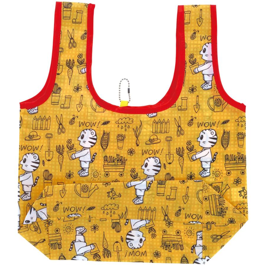 SKATER スケーター 折りたたみ ぬいぐるみ バッグ トートバッグ ポケッタブル しまじろう KNOT1-A (プレゼント 入学祝い 保育園 子供 女の子 小学生 かわいい) | スケーター | 01