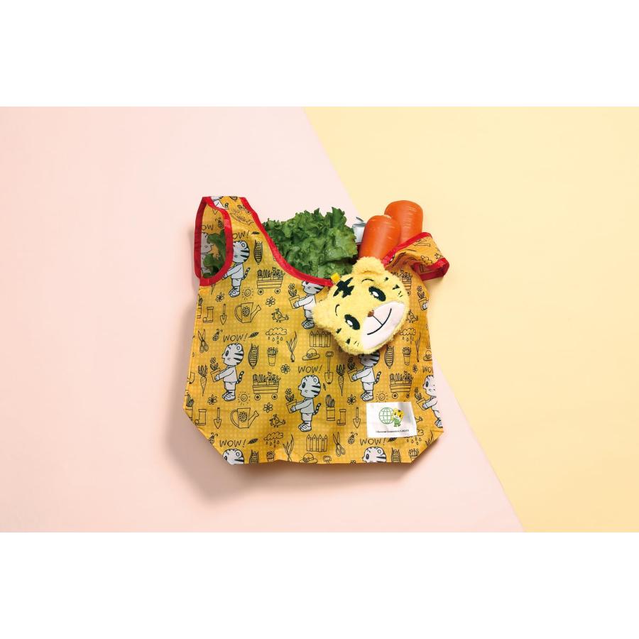 SKATER スケーター 折りたたみ ぬいぐるみ バッグ トートバッグ ポケッタブル しまじろう KNOT1-A (プレゼント 入学祝い 保育園 子供 女の子 小学生 かわいい) | スケーター | 04