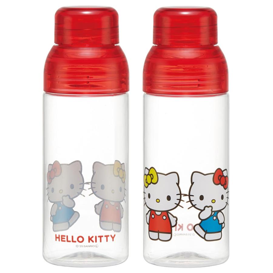 スケーター SKATER マスコット入り ウォーターボトル 480ml スリット付
