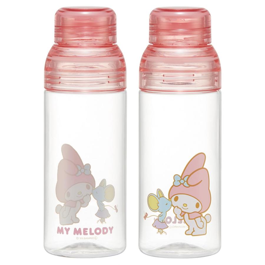 スケーター SKATER マスコット入り ウォーターボトル 480ml スリット付
