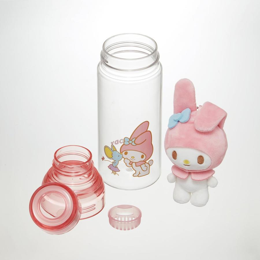 スケーター SKATER マスコット入り ウォーターボトル 480ml スリット付