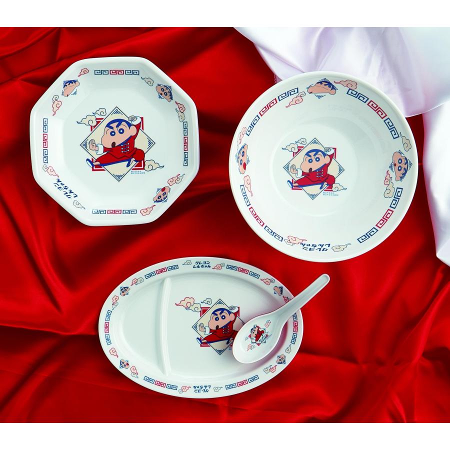 SKATER スケーター メラミン製 チャーハン 皿 食器 町中華 食洗機対応 クレヨンしんちゃん MCH6-A (プレゼント 入学祝い 入園特集 入園準備 入園グッズ 保育園) | スケーター | 03