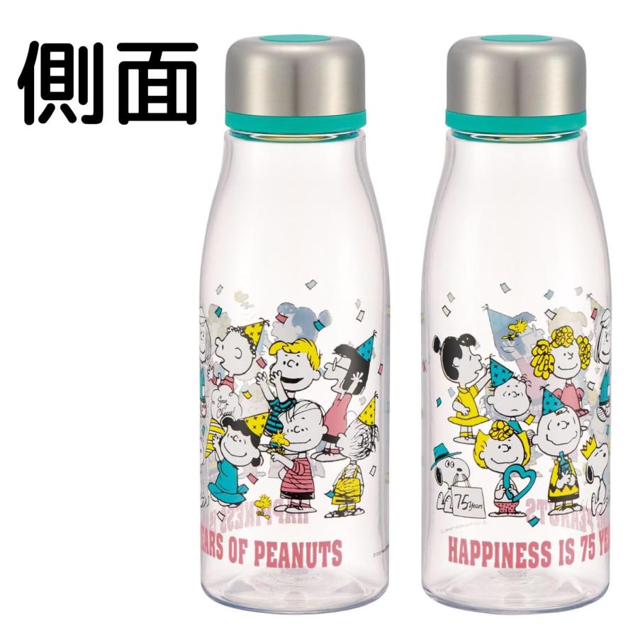 SKATER スケーター 直飲み ウォーターボトル 500ml 茶漉し付 水筒 スヌーピー 75th アニバーサリー PTY5-A (プレゼント 入学準備 保育園 幼稚園 子供 女の子) | スケーター | 02