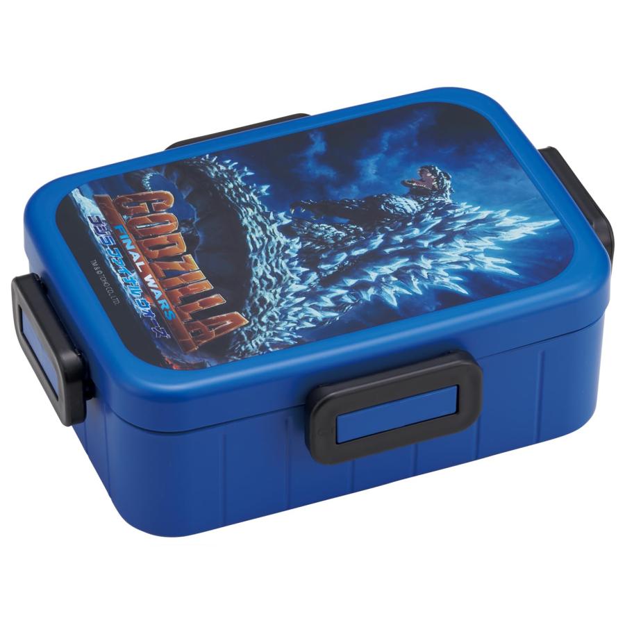 SKATER スケーター 4点ロック 弁当箱 650ml 抗菌加工 ランチボックス 日本製 ゴジラ 2004 YZFL7AG-A (プレゼント 幼稚園 小学校 子供 男の子 女の子 小学生) | スケーター